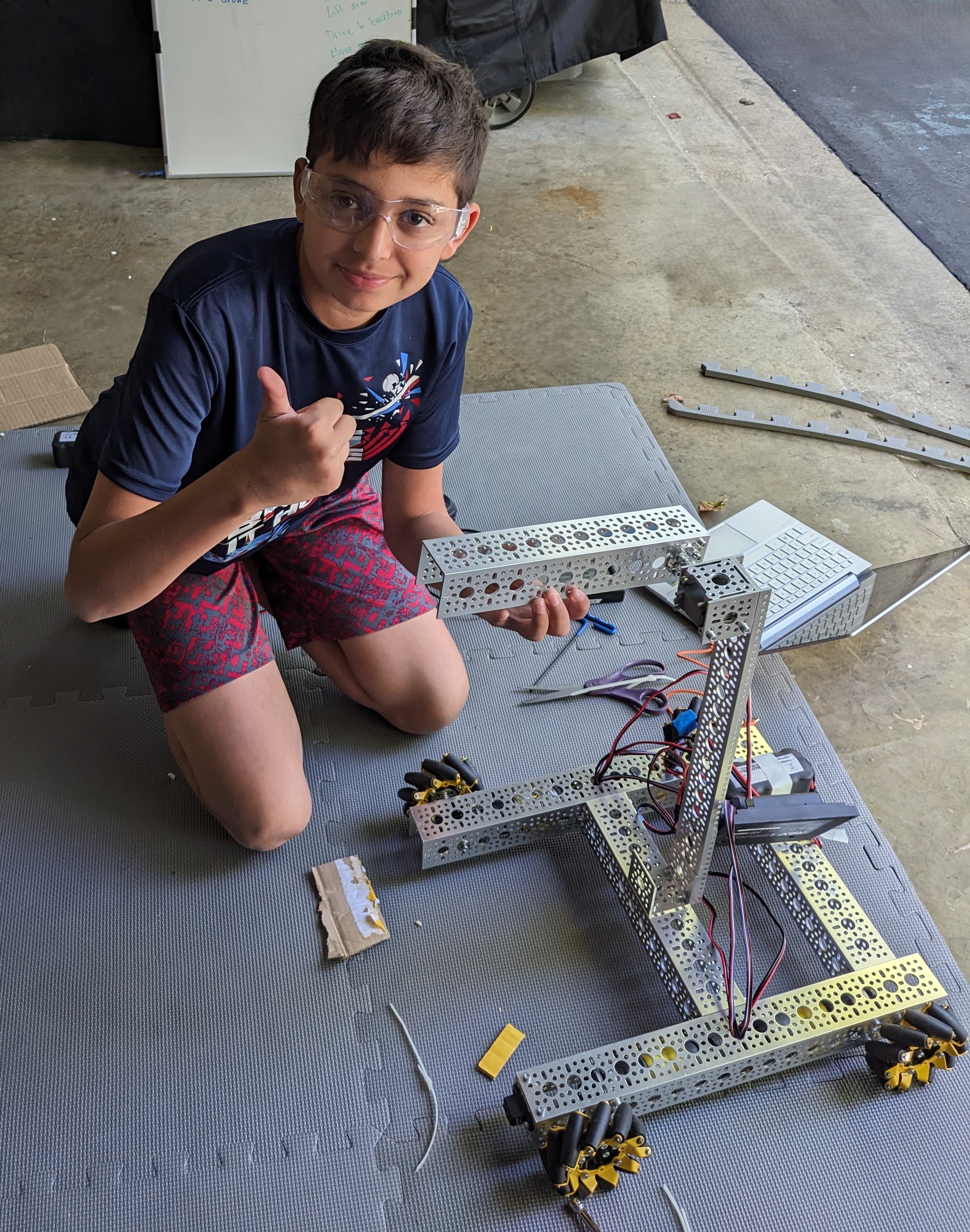 Equinox robot side view