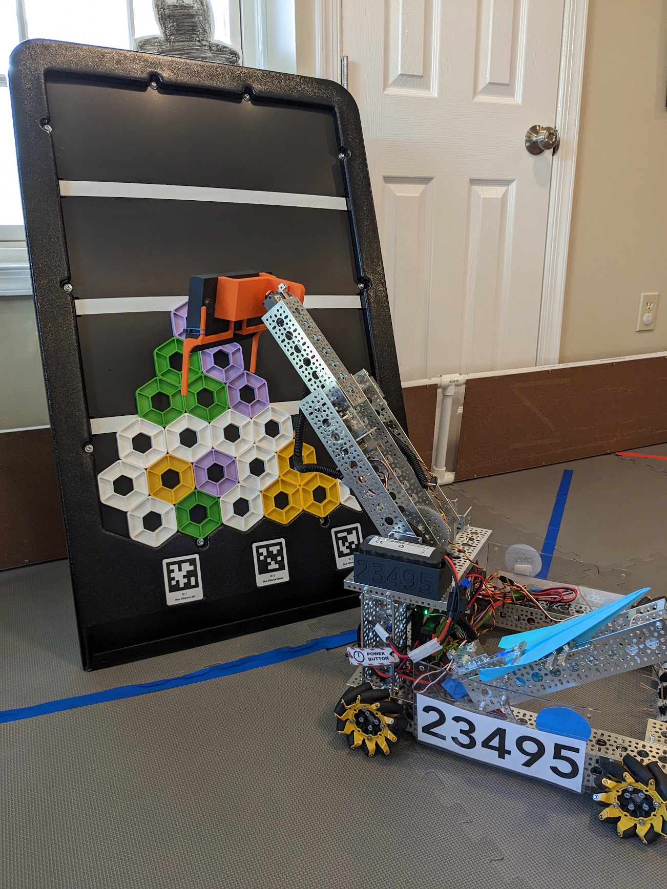 Equinox robot at competition