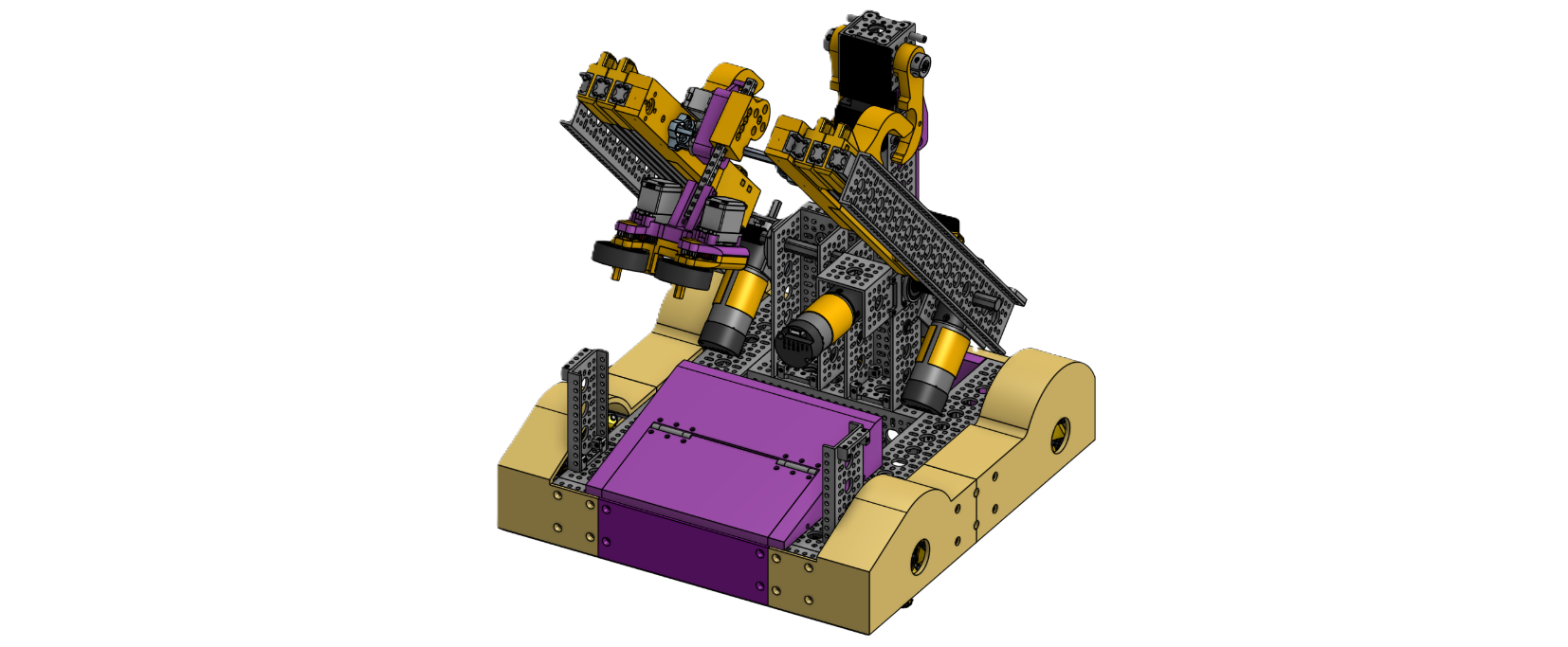 CAD model of FeNiX robot