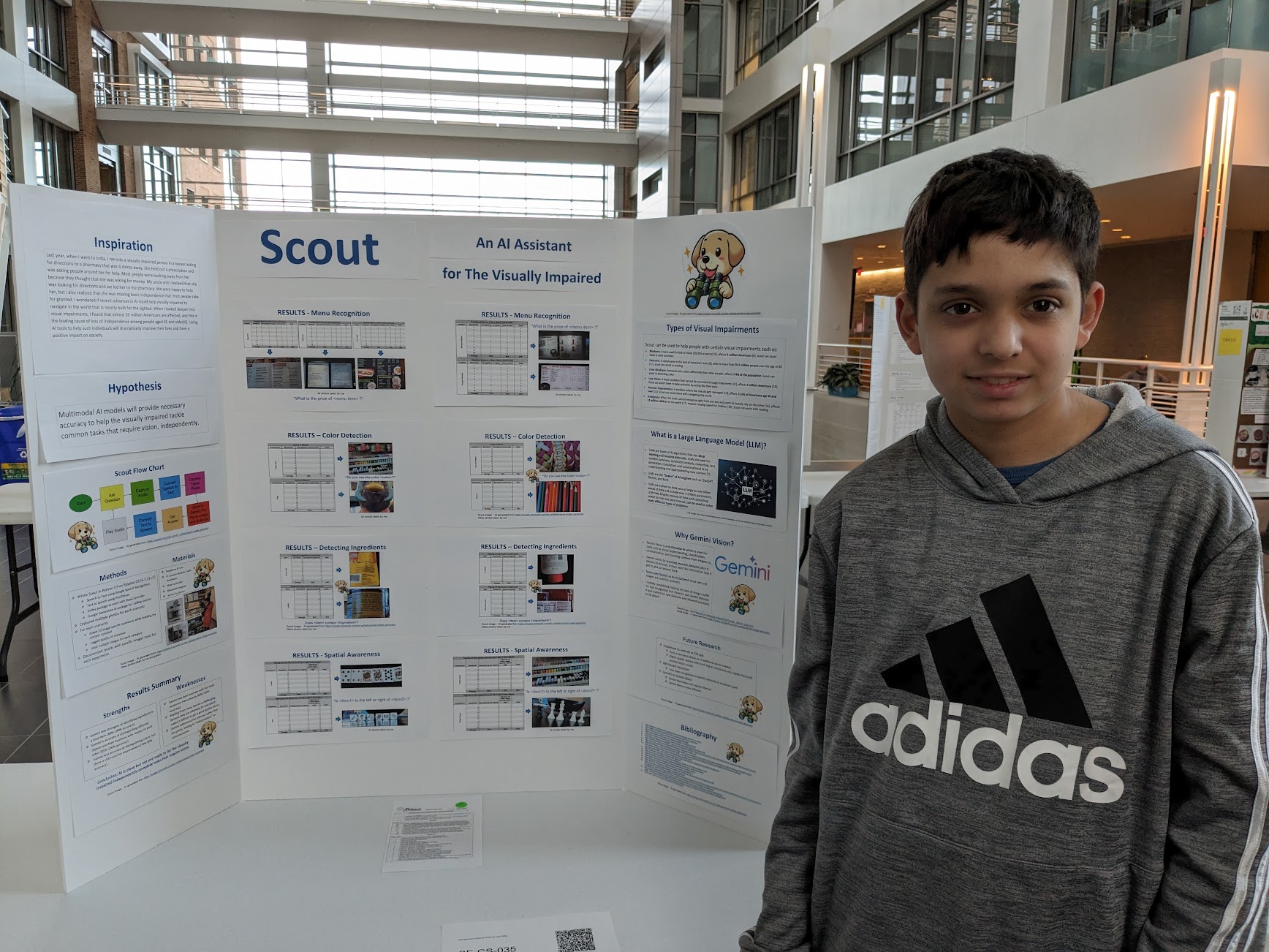 Science fair presentation poster